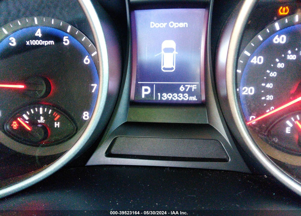 2013 HYUNDAI SANTA FE GLS VIN: KM8SMDHFXDU023731