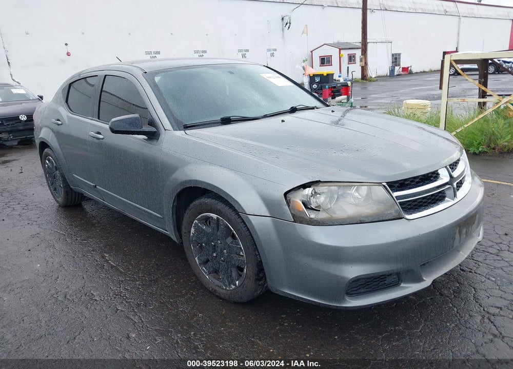 2012 DODGE AVENGER SE VIN: 1C3CDZAG3CN269803
