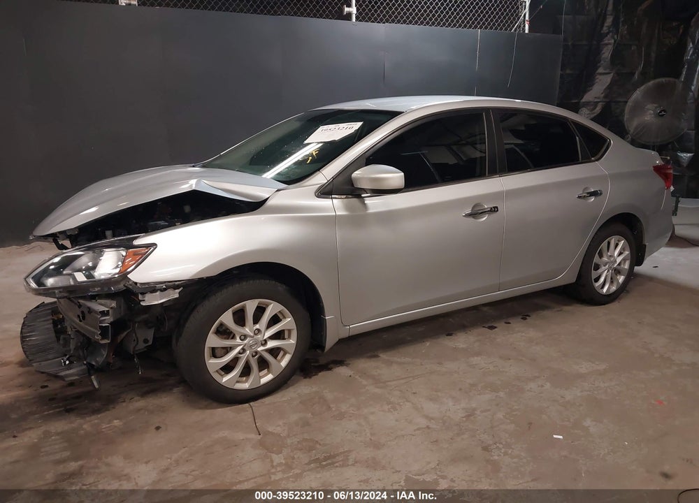 2018 NISSAN SENTRA SV VIN: 3N1AB7AP8JY225991