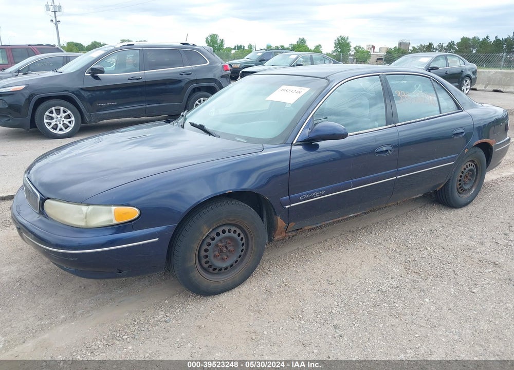 2000 BUICK CENTURY CUSTOM VIN: 2G4WS52J1Y1289392