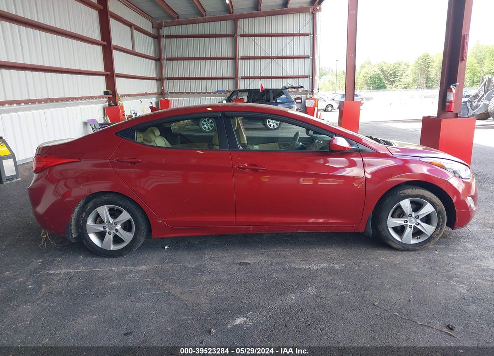 2012 HYUNDAI ELANTRA GLS (ULSAN PLANT) VIN: KMHDH4AE0CU429224