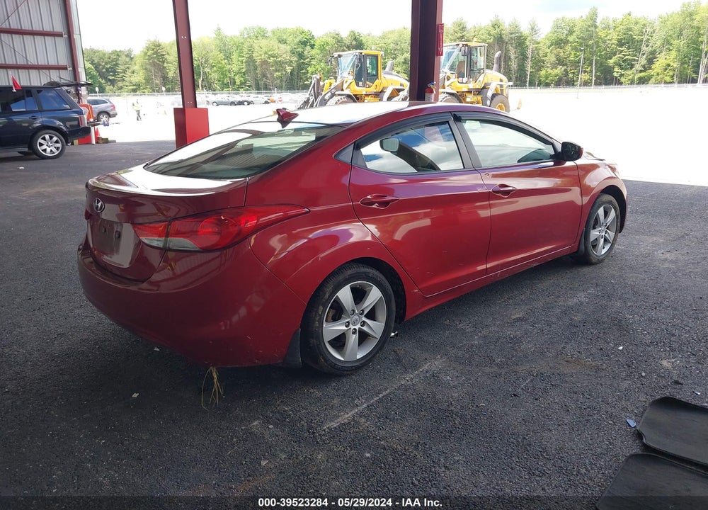 2012 HYUNDAI ELANTRA GLS (ULSAN PLANT) VIN: KMHDH4AE0CU429224