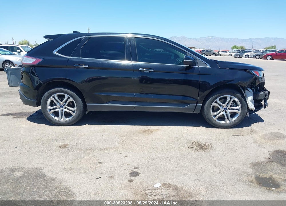 2016 FORD EDGE TITANIUM VIN: 2FMPK4K85GBB95164