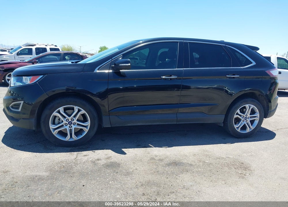 2016 FORD EDGE TITANIUM VIN: 2FMPK4K85GBB95164