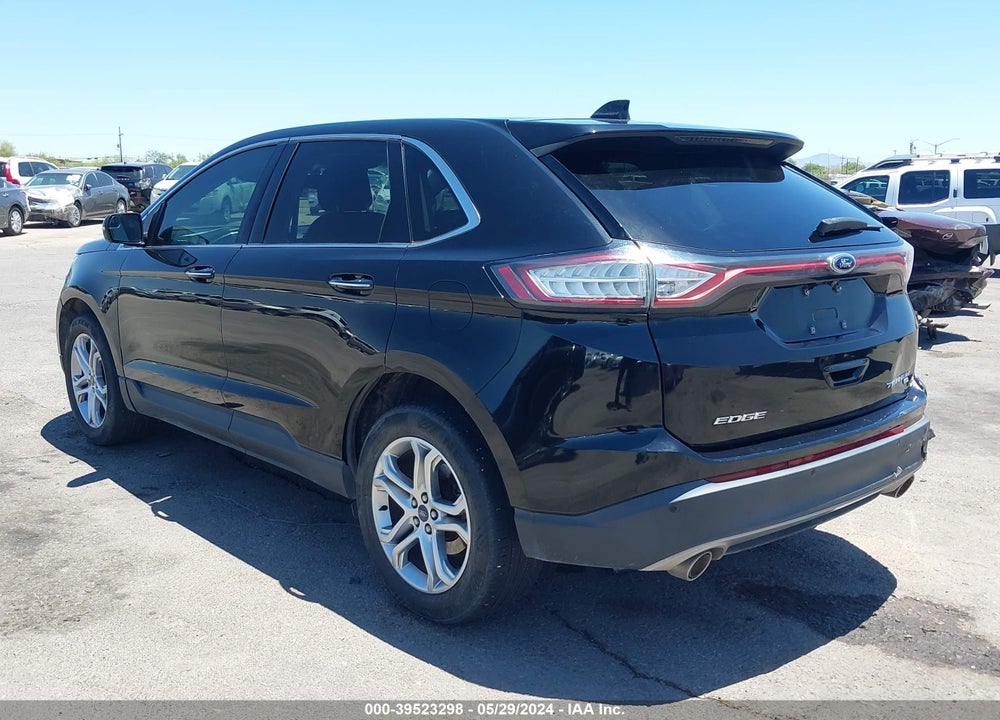 2016 FORD EDGE TITANIUM VIN: 2FMPK4K85GBB95164