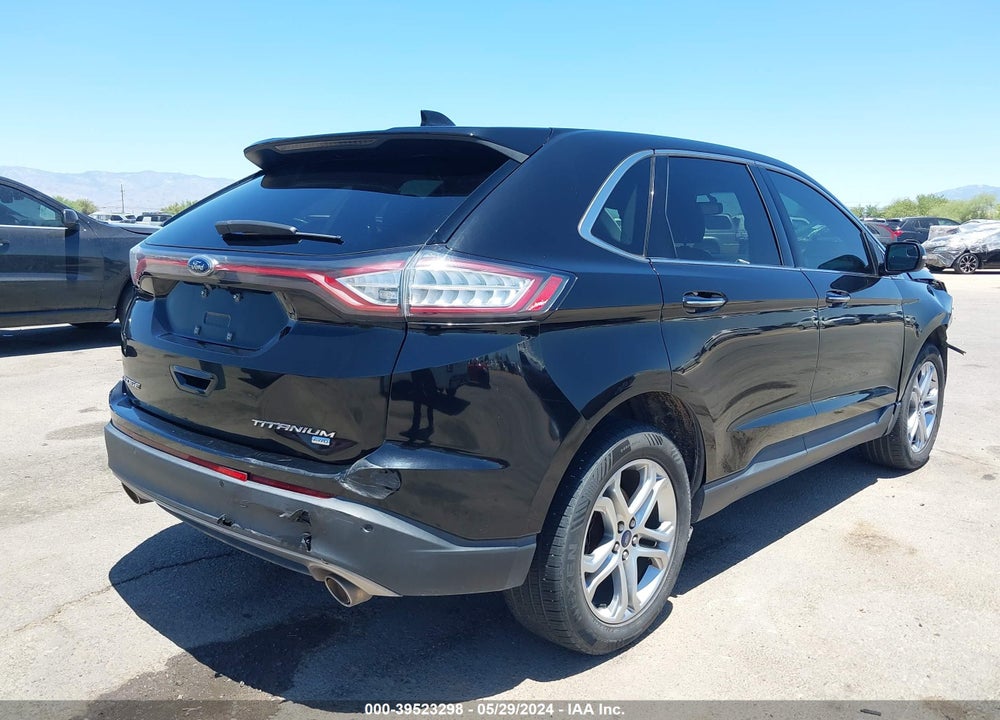 2016 FORD EDGE TITANIUM VIN: 2FMPK4K85GBB95164