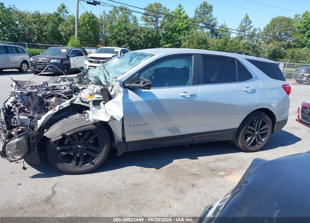2021 CHEVROLET EQUINOX FWD LT VIN: 3GNAXKEV9MS181444