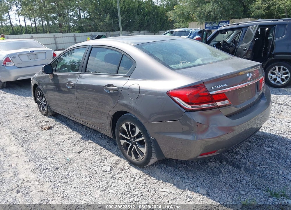 2013 HONDA CIVIC EX VIN: 19XFB2F84DE058073
