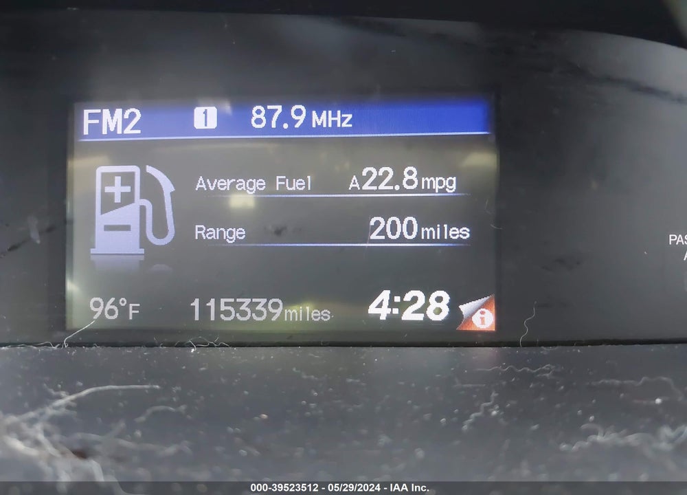 2013 HONDA CIVIC EX VIN: 19XFB2F84DE058073
