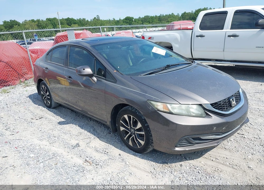 2013 HONDA CIVIC EX VIN: 19XFB2F84DE058073