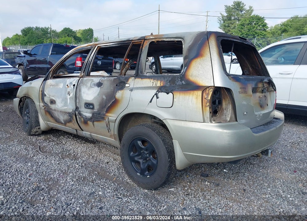 2002 TOYOTA HIGHLANDER V6 VIN: JTEGF21A520041156