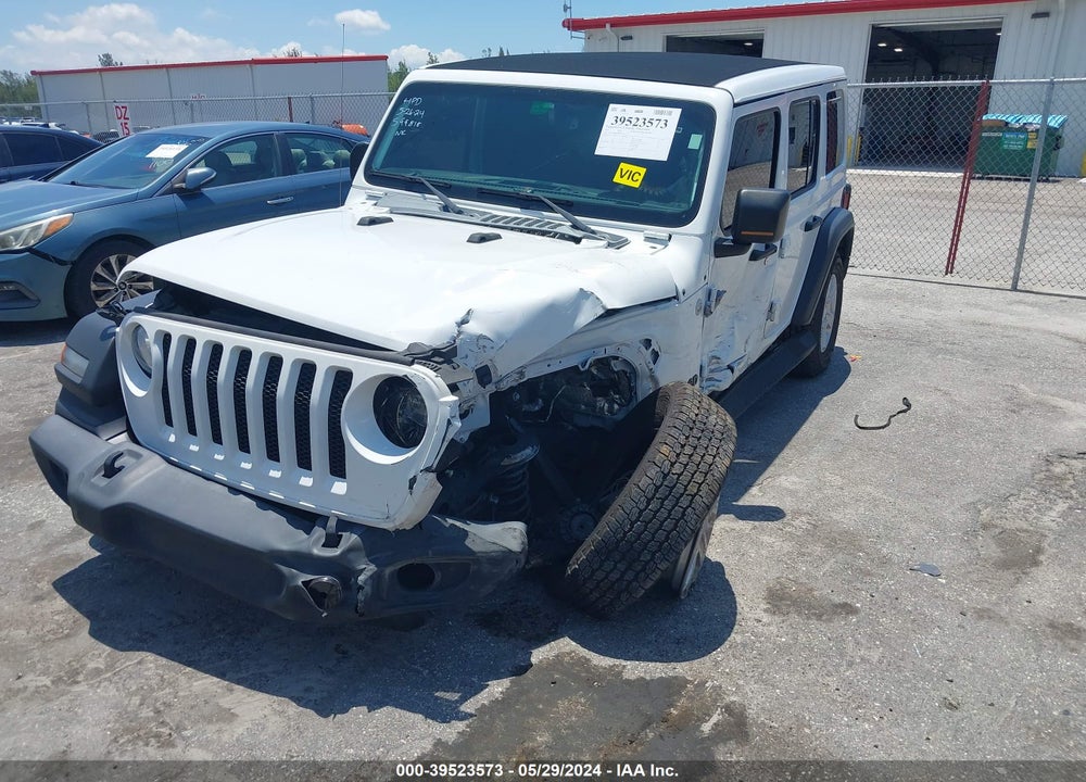 2021 JEEP WRANGLER UNLIMITED SPORT S 4X4 VIN: 1C4HJXDN5MW599818