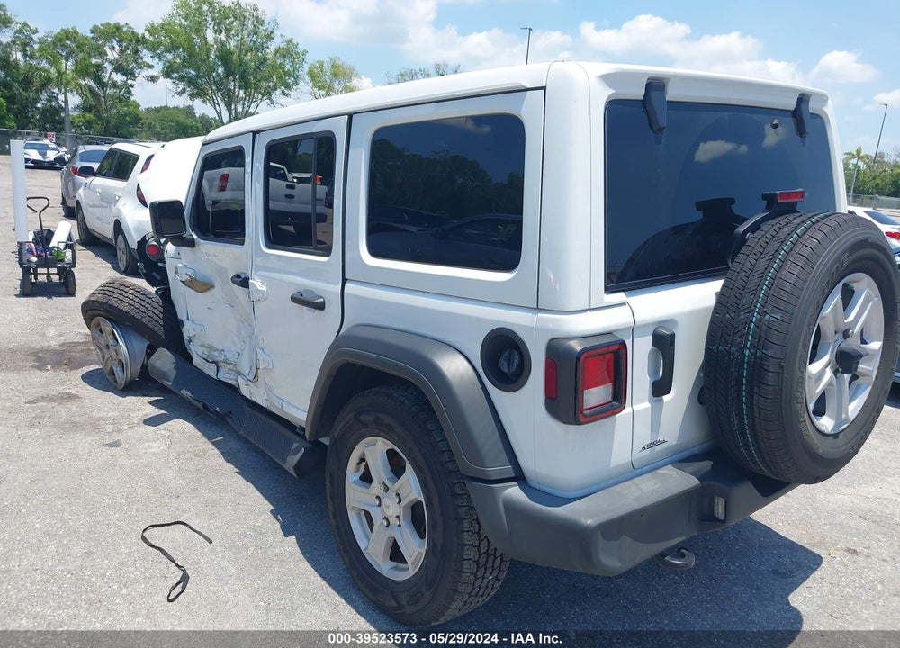2021 JEEP WRANGLER UNLIMITED SPORT S 4X4 VIN: 1C4HJXDN5MW599818