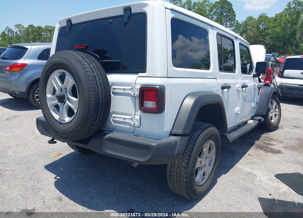 2021 JEEP WRANGLER UNLIMITED SPORT S 4X4 VIN: 1C4HJXDN5MW599818