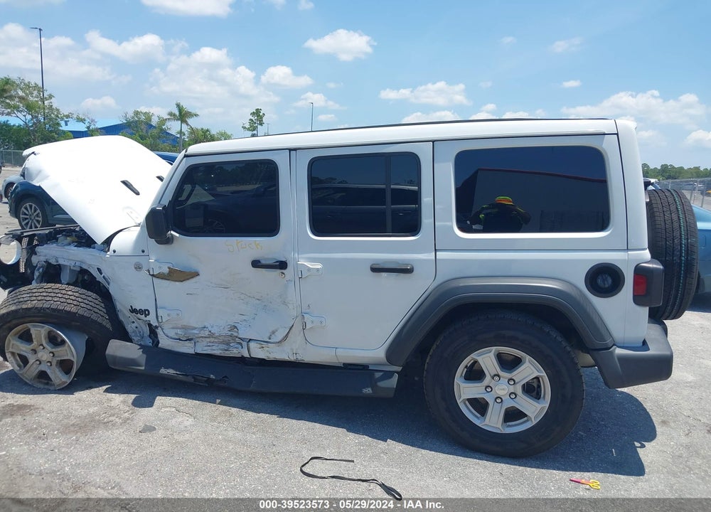 2021 JEEP WRANGLER UNLIMITED SPORT S 4X4 VIN: 1C4HJXDN5MW599818