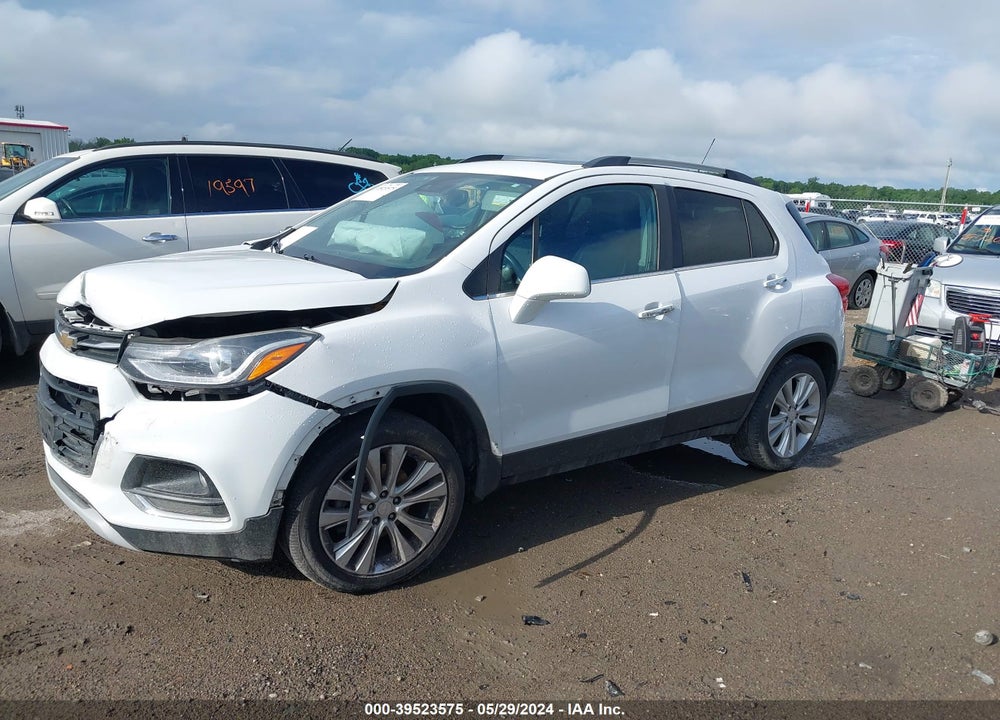 2018 CHEVROLET TRAX PREMIER VIN: 3GNCJRSB7JL342747