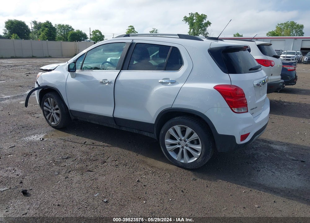2018 CHEVROLET TRAX PREMIER VIN: 3GNCJRSB7JL342747