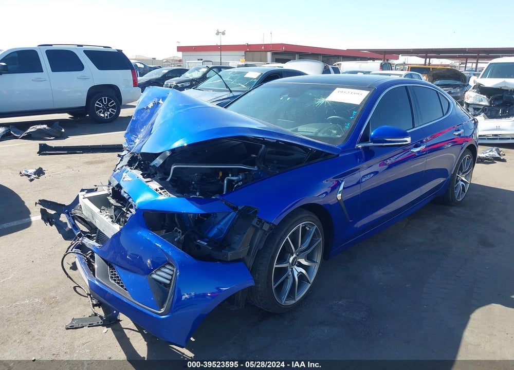 2021 GENESIS G70 2.0T RWD VIN: KMTG44LA4MU073550