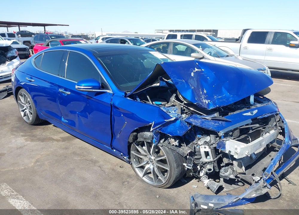 2021 GENESIS G70 2.0T RWD VIN: KMTG44LA4MU073550