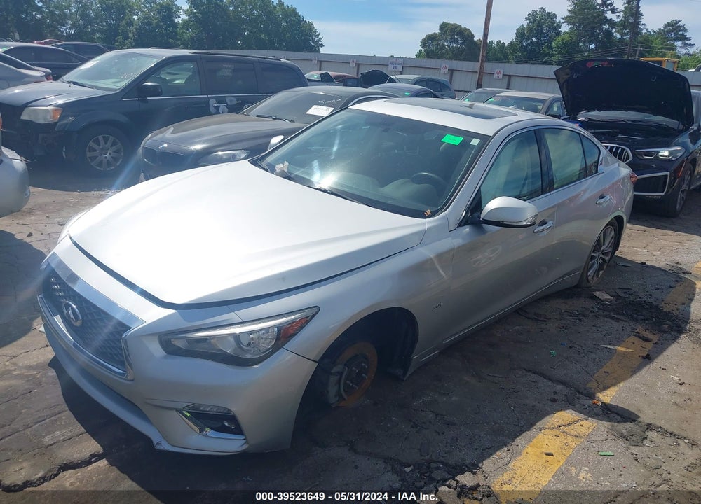2019 INFINITI Q50 3.0T LUXE VIN: JN1EV7AP0KM515171