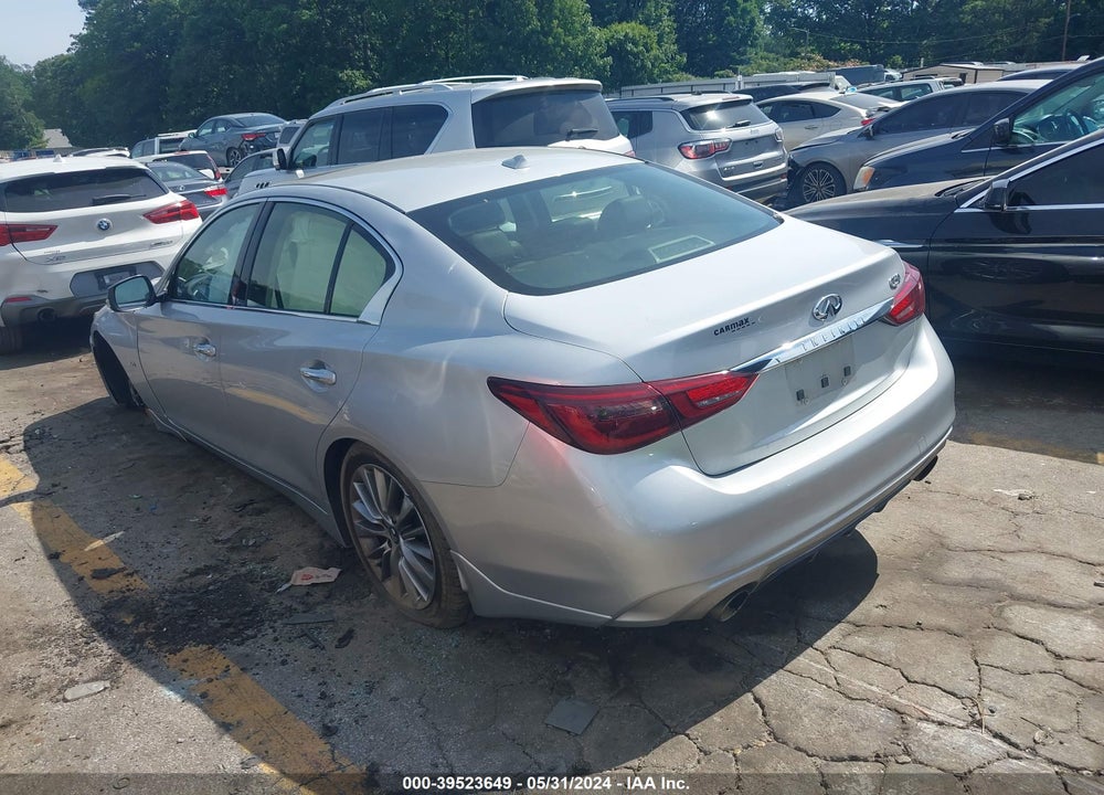 2019 INFINITI Q50 3.0T LUXE VIN: JN1EV7AP0KM515171