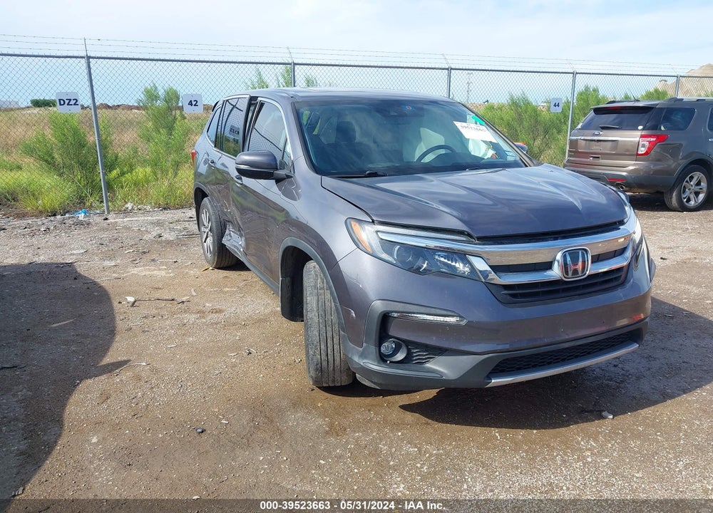 2021 HONDA PILOT 2WD EX-L VIN: 5FNYF5H59MB018843