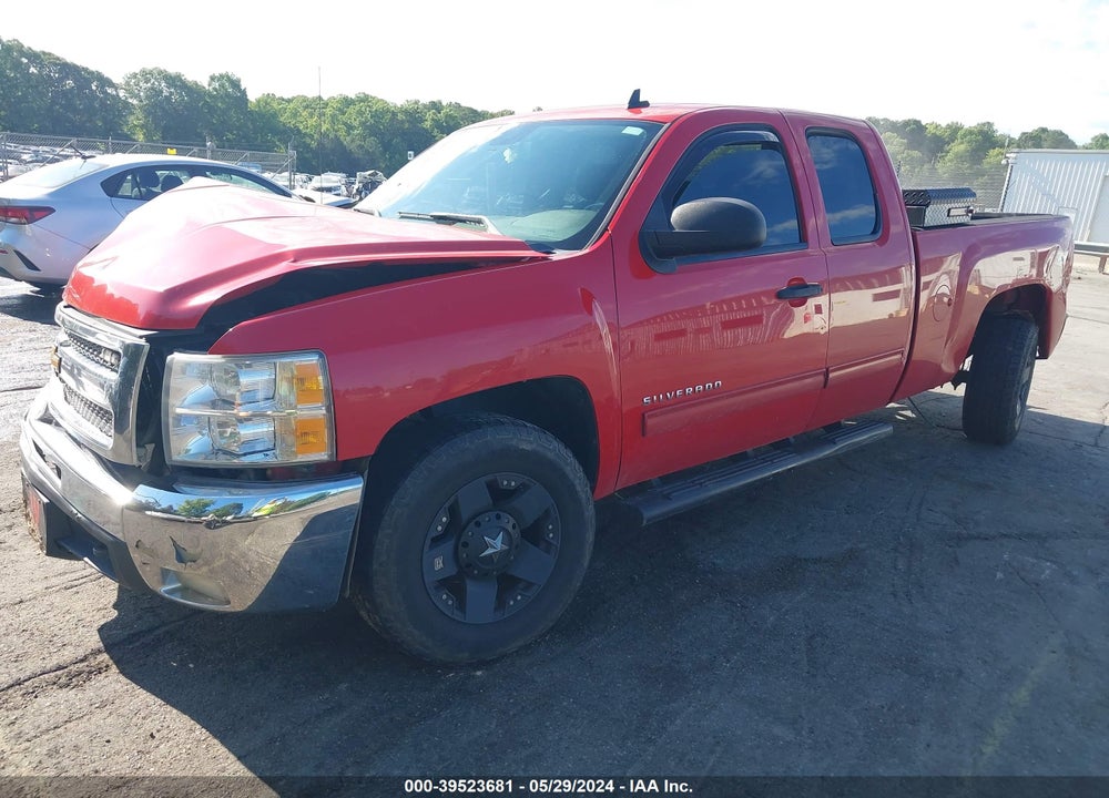 2012 CHEVROLET SILVERADO 1500 LT VIN: 1GCRKSE79CZ318833