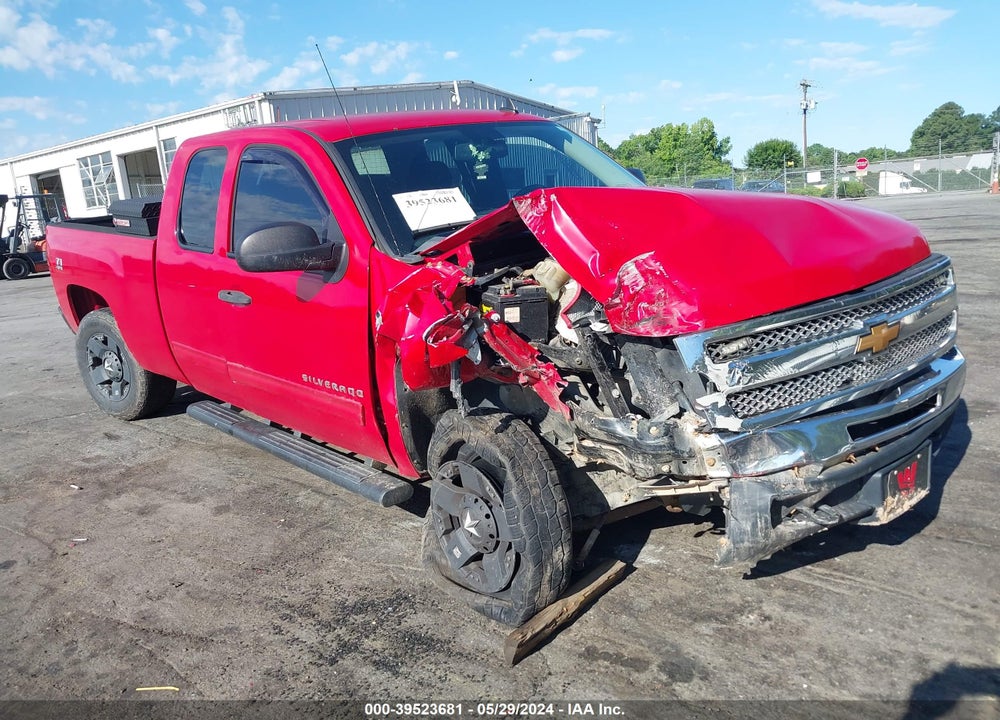 2012 CHEVROLET SILVERADO 1500 LT VIN: 1GCRKSE79CZ318833