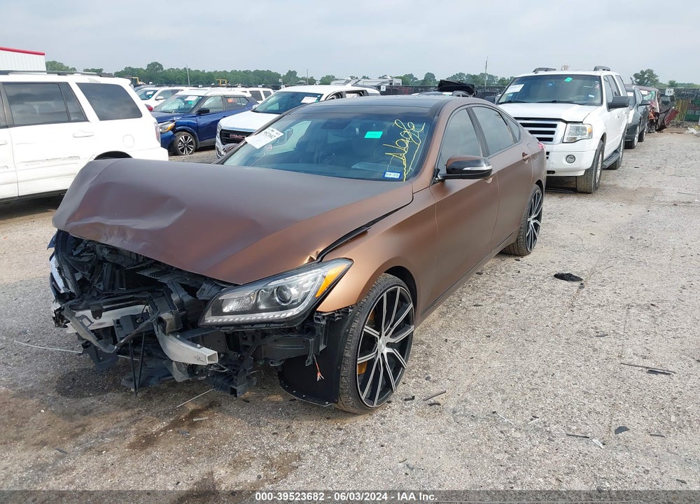 2016 HYUNDAI GENESIS 3.8 VIN: KMHGN4JE8GU135579