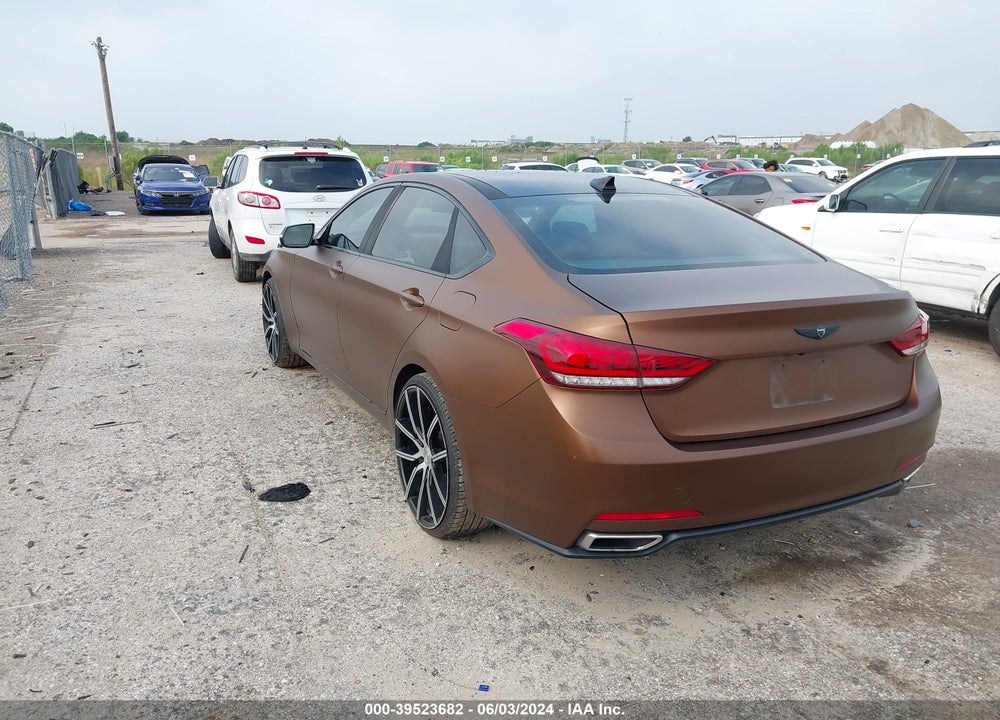 2016 HYUNDAI GENESIS 3.8 VIN: KMHGN4JE8GU135579