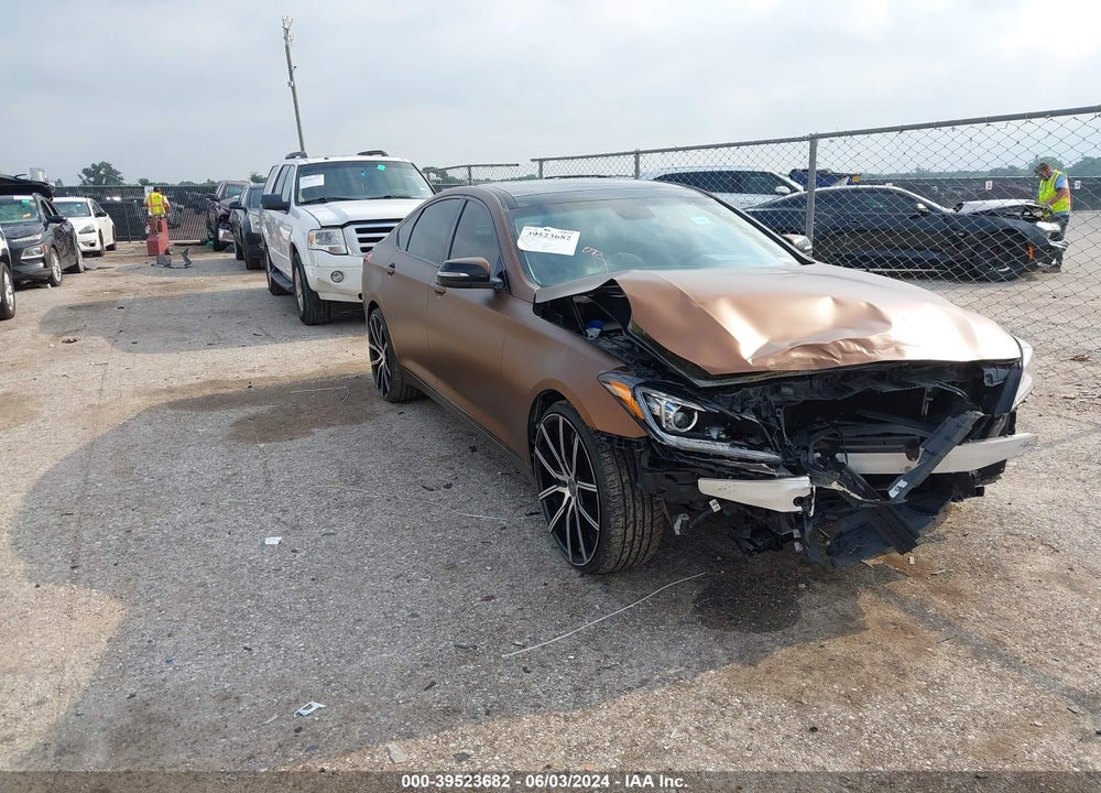2016 HYUNDAI GENESIS 3.8 VIN: KMHGN4JE8GU135579