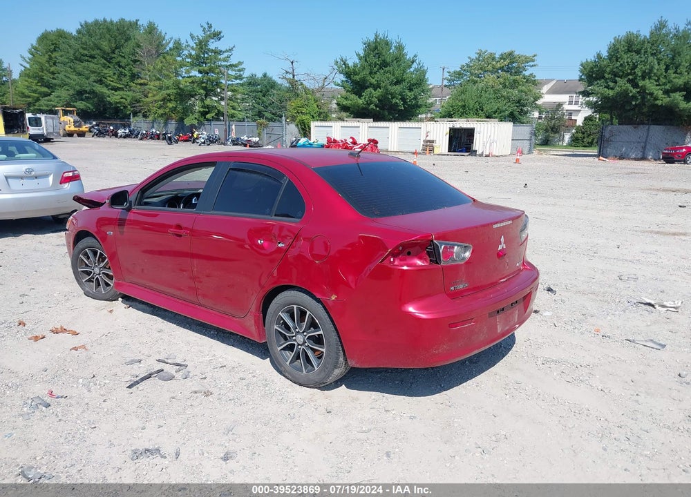 2017 MITSUBISHI LANCER ES VIN: JA32U2FU1HU001759