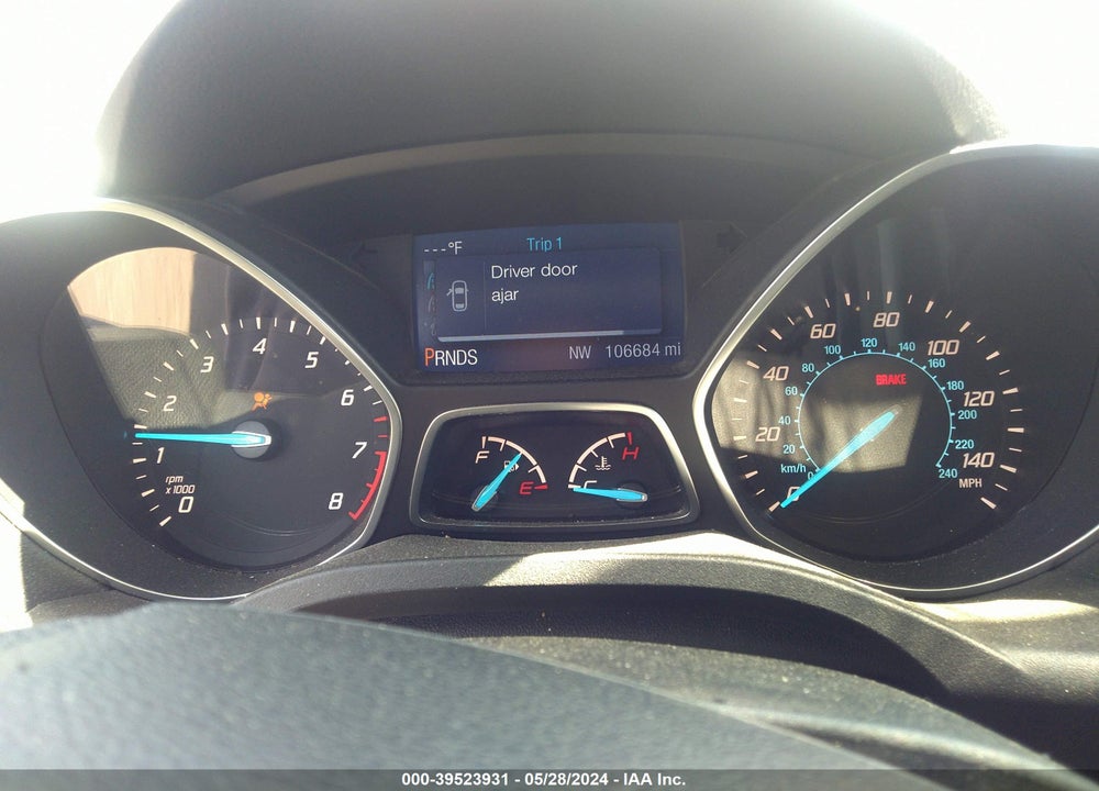 2015 FORD ESCAPE SE VIN: 1FMCU9G90FUB74996