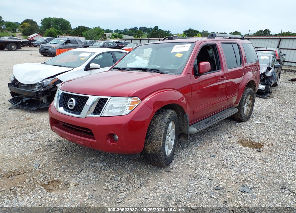 2011 NISSAN PATHFINDER SV VIN: 5N1AR1NN1BC623614
