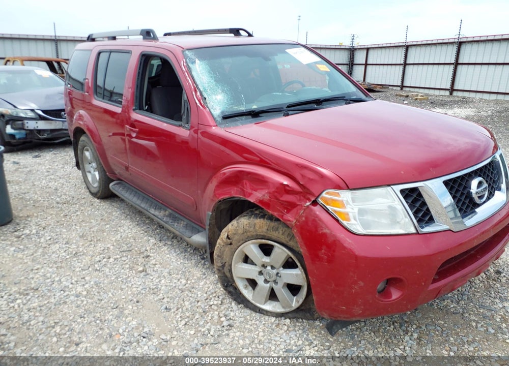 2011 NISSAN PATHFINDER SV VIN: 5N1AR1NN1BC623614