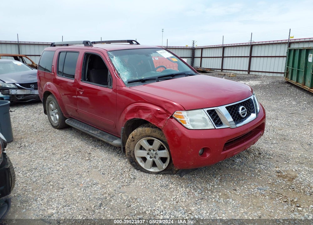 2011 NISSAN PATHFINDER SV VIN: 5N1AR1NN1BC623614