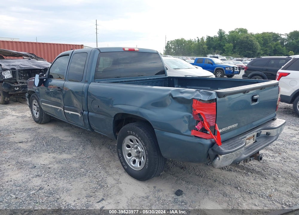 2007 CHEVROLET SILVERADO 1500 CLASSIC LT1 VIN: 1GCEC19Z87Z194500