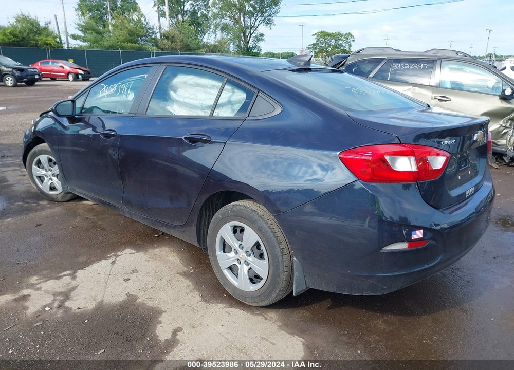 2016 CHEVROLET CRUZE LS AUTO VIN: 1G1BC5SM3G7278981