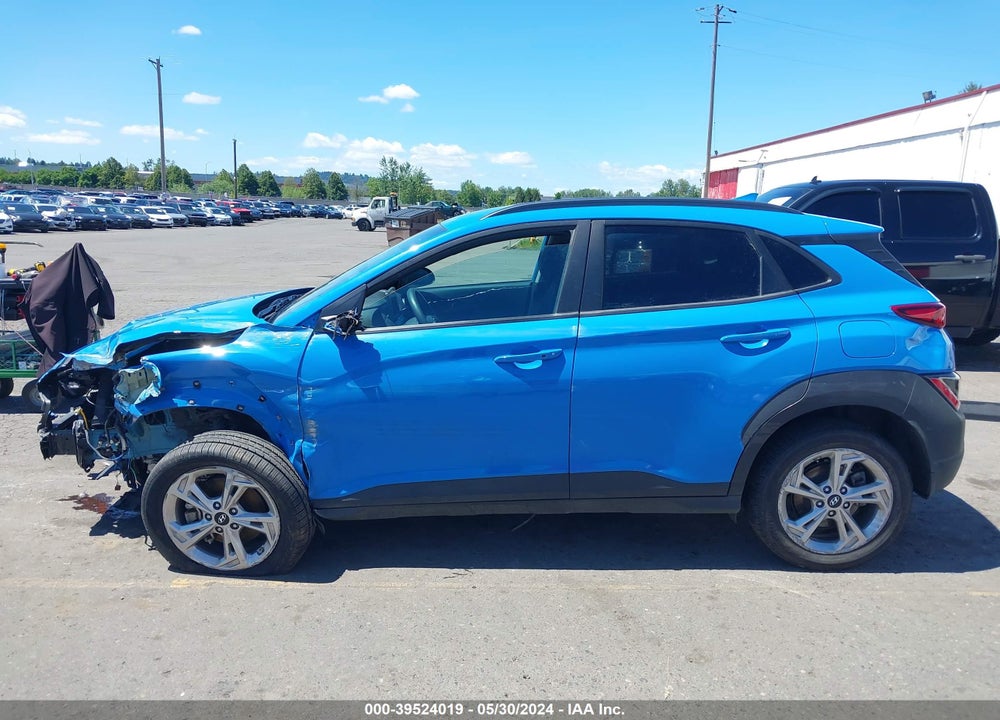 2022 HYUNDAI KONA SEL VIN: KM8K6CAB6NU836920