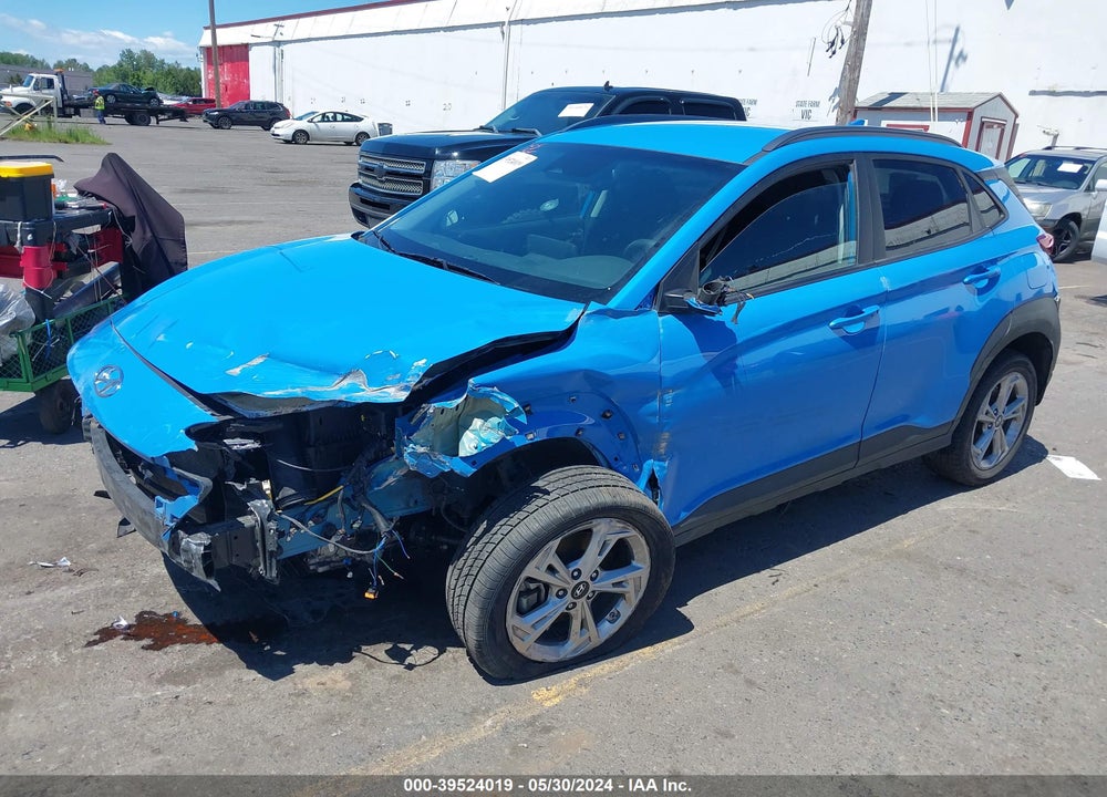 2022 HYUNDAI KONA SEL VIN: KM8K6CAB6NU836920