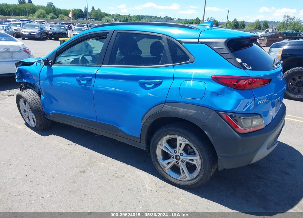 2022 HYUNDAI KONA SEL VIN: KM8K6CAB6NU836920