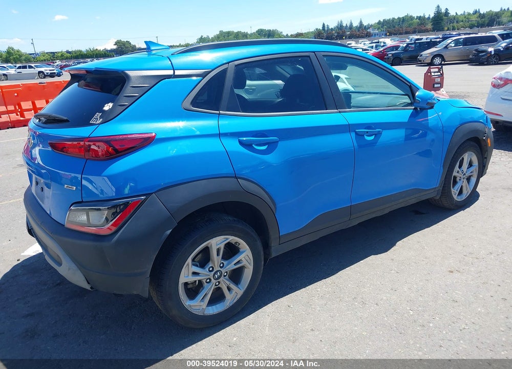 2022 HYUNDAI KONA SEL VIN: KM8K6CAB6NU836920