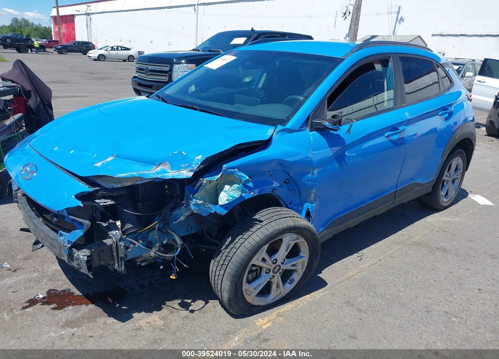 2022 HYUNDAI KONA SEL VIN: KM8K6CAB6NU836920