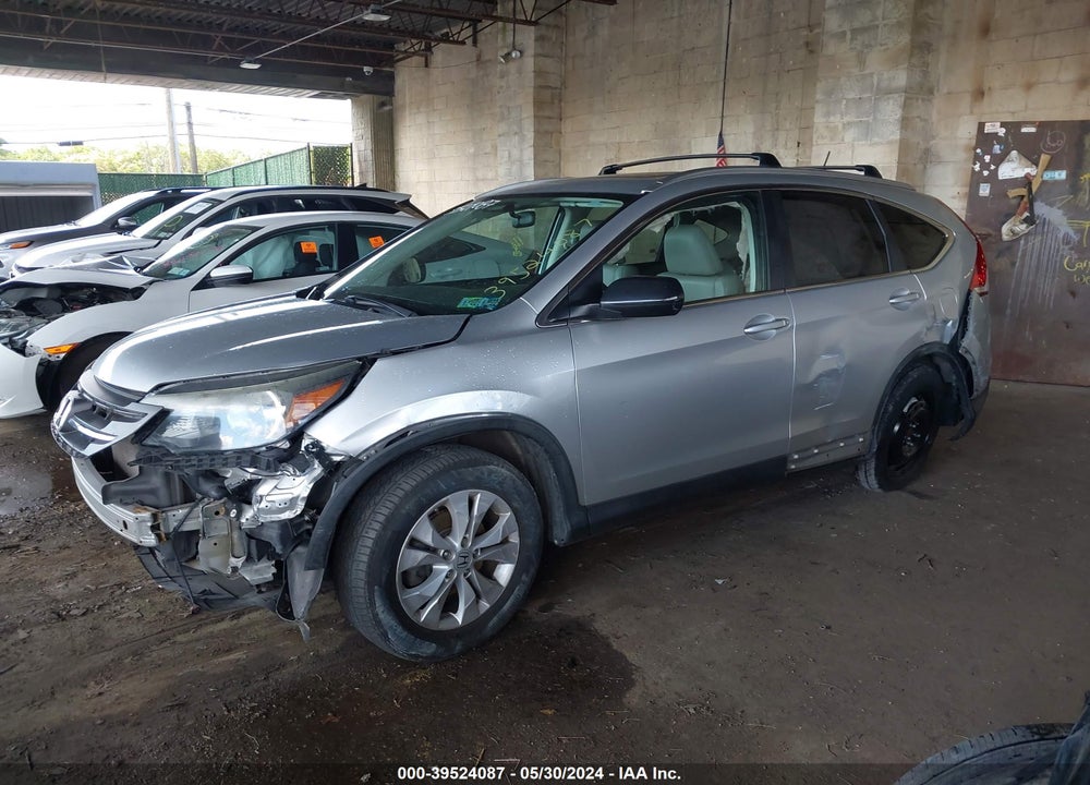 2013 HONDA CR-V EX-L VIN: 2HKRM4H7XDH670216