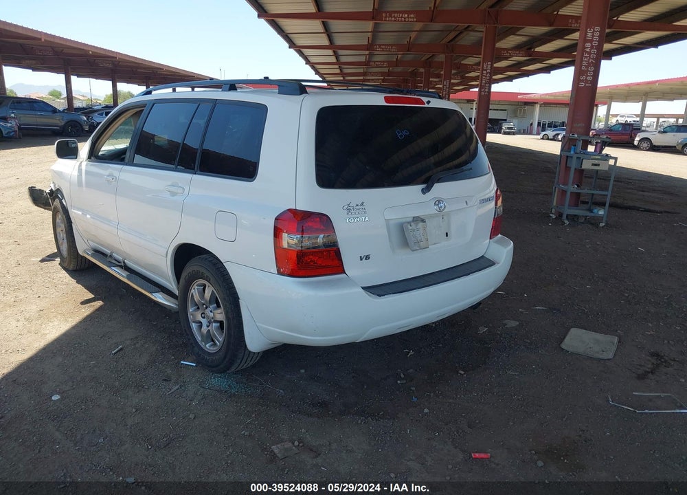 2004 TOYOTA HIGHLANDER V6 VIN: JTEDP21A740023552