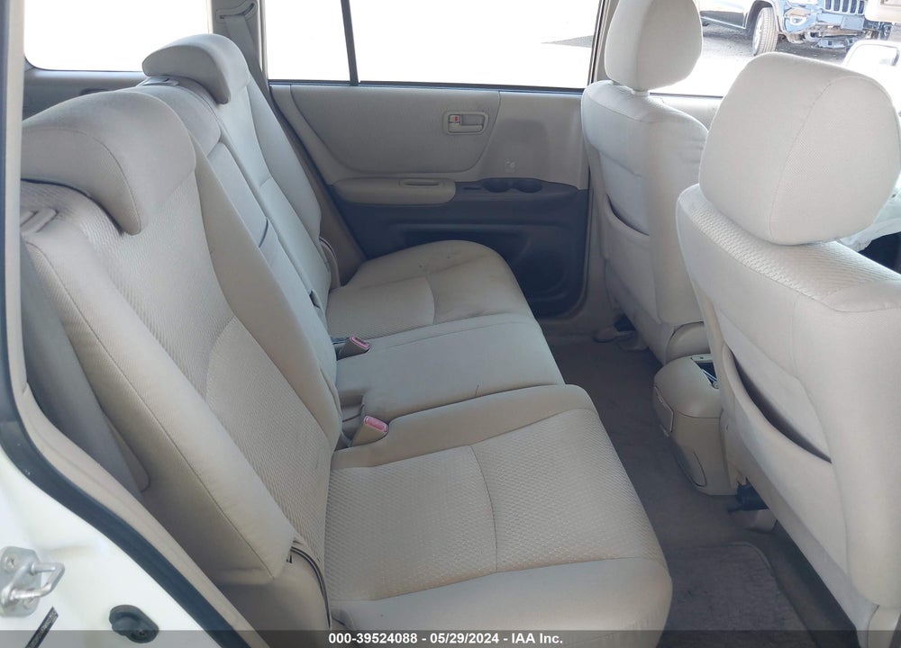 2004 TOYOTA HIGHLANDER V6 VIN: JTEDP21A740023552