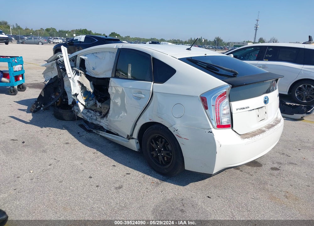 2015 TOYOTA PRIUS VIN: JTDKN3DU2F0399785