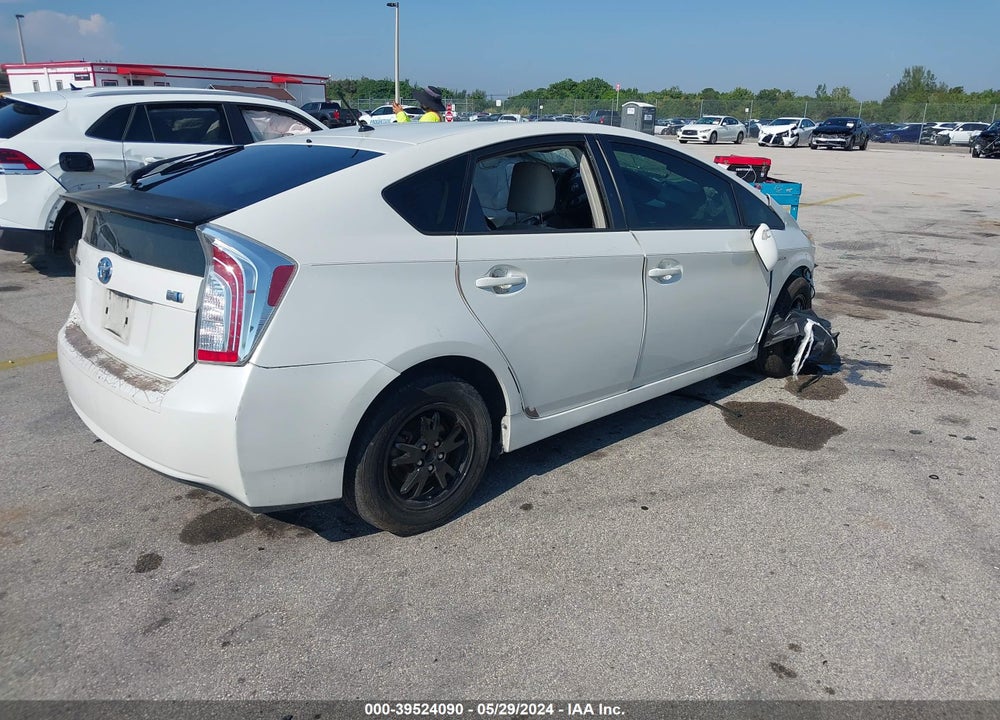 2015 TOYOTA PRIUS VIN: JTDKN3DU2F0399785