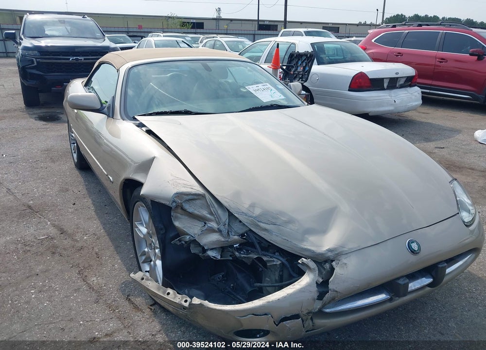 2002 JAGUAR XK8 VIN: SAJDA42C42NA25894
