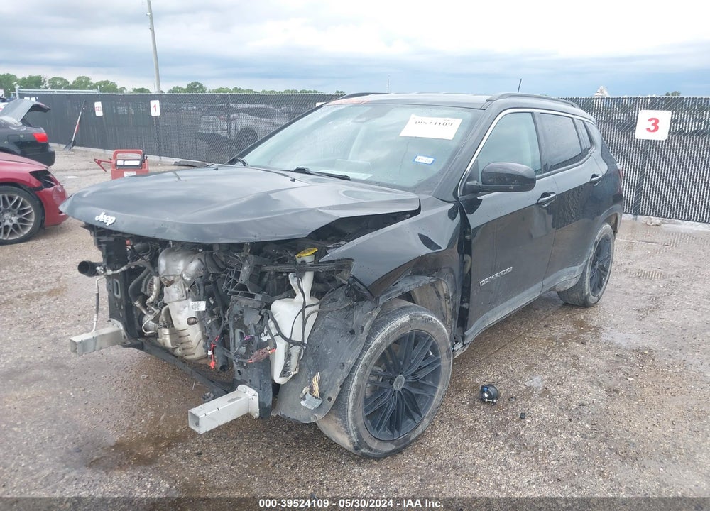 2022 JEEP COMPASS LATITUDE FWD VIN: 3C4NJCBB6NT147680